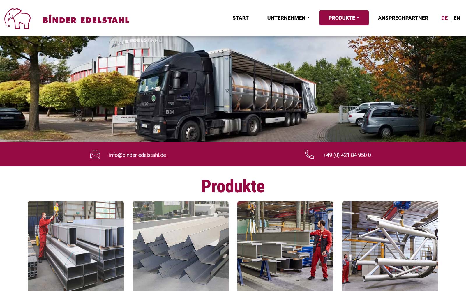 Website Productkachel