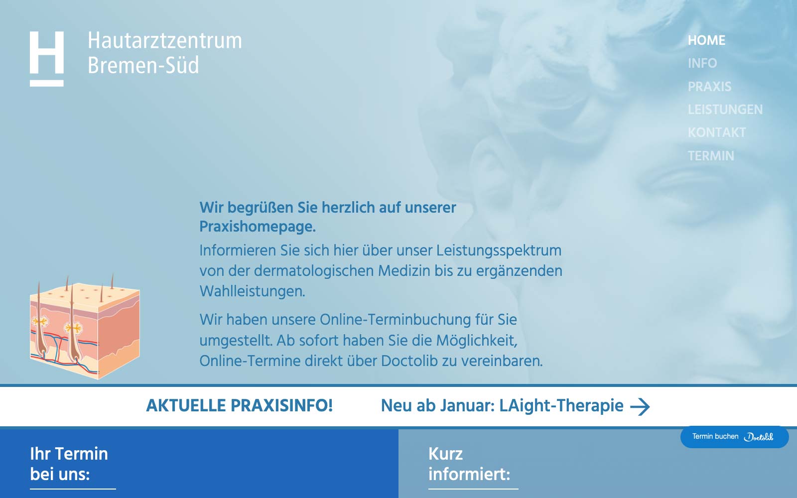 Starseite Derma Bremen